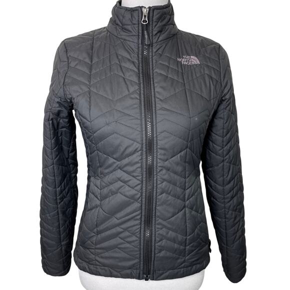 The North Face Bombay Mid Layer Puffer Jacket Women, XS, Black, Quilted Look - Picture 1 of 13